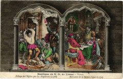 Basilique de N-D. de Liesse Vitraux Pillage de l' Eglise par... -
													02 Aisne
												