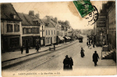 Saint-Quentin La Rue d'Isle à Saint-Quentin