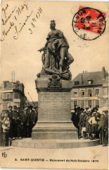 Saint-Quentin Monument du Huit Octobre 1870 à Saint-Quentin