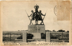 Chemin des Dames Monument d'Hurtebise A la Vaillance de la Jeuness -
													02 Aisne
												
