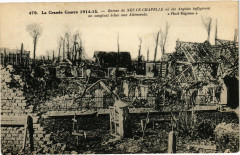 La Grande Guerre 1914-15-Ruines de Neuve-Chapelle ou les Anglais...