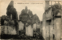 Moussy-sur-Aisne L' Eglise (portail et nef )
