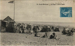Fort-Mahon La Plage a marée basse
