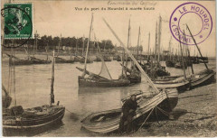 Hourdel vue du port a marée haute