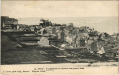 Ault Vue générale du Quartier des Quatre-Rues à Ault