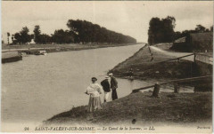 Saint-Valery-sur-Somme Le Canal de la Somme à Saint-Valery-sur-Somme