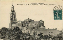 Albert la Basilique de N.-D. de Brebieres à Albert