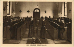 Noviciat franciscain Amiens Les Heures canoniales à Amiens
