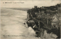 Ault Le jour d'un tempete à Ault