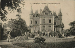 Carte postale ancienne Château de Douriez
                                                                     à Airaines
                                