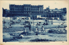 Onival-sur-Mer La Plage et l'hotel Continental