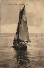 Berck-Plage Barque de peche à Berck
