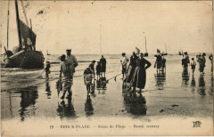 Berck-Plage Scene de pLage à Berck