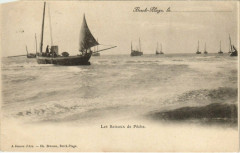 Berck-Plage Les Bateaux de peche à Berck