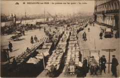 Boulogne-sur-Mer - Le poisson sur les quais-La criée à Boulogne-sur-Mer