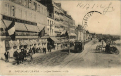 Boulogne-sur-Mer - Le Quai Gambetta à Boulogne-sur-Mer