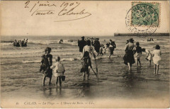 Calais - La Plage - L'Heure du Bain à Calais