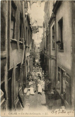 Calais - Une Rue du Courgain à Calais