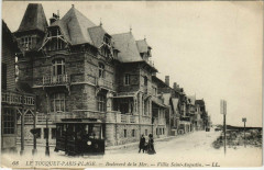 Le Touquet-Paris-Plage - Boulevard de la Mer-Villa Saint-Augustin au Touquet-Paris-Plage