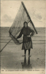 Le Touquet-Paris-Plage - Pécheuses de Crevettes au Touquet-Paris-Plage