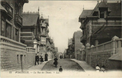 Wimereux - La Rue des Dunes à Wimereux