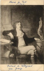Musée du Teil-Portrait de Talleyrand par greuze