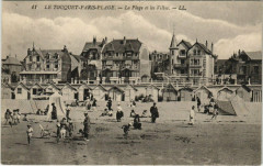Le Touquet-Paris-Plage - La Plage et les Villas au Touquet-Paris-Plage