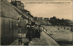 Le Portel - Les Cabines de Bains au Portel