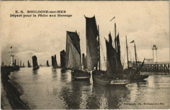 Boulogne-sur-Mer - Depart pour la Peche à Boulogne-sur-Mer