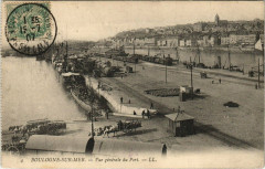 Boulogne-sur-Mer - Vue générale du Port à Boulogne-sur-Mer