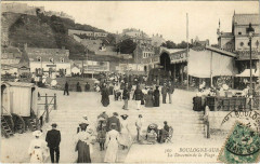 Boulogne-sur-Mer - Le Descente de la Plage à Boulogne-sur-Mer