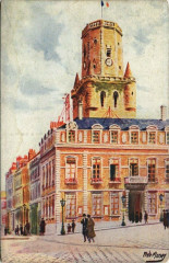 Boulogne-sur-Mer-Le Beffroi et l'Hótel de Ville à Boulogne-sur-Mer