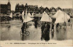Berck-Plage - Aéroplages sur la Plage a Marée basse à Berck