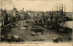 Boulogne sur Mer- Le Quai du Bassin France à Boulogne-sur-Mer