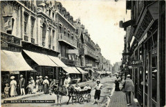 Berck Plage- La rue Carnot France à Berck
