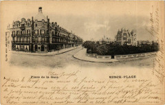 Berck Plage- Place de la Gare France à Berck