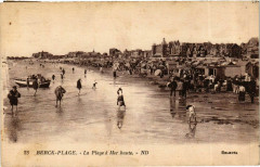 Berck Plage- La Plage a Mer Haute France à Berck