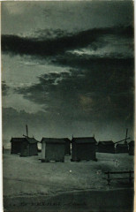 Berck Plage- Crepuscule France à Berck