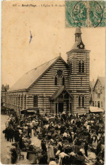 Berck Plage- Eglise Notre Dame des Sables France à Berck