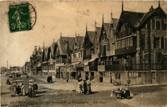 Berck Plage- La Promenade de l'Esplanade France à Berck