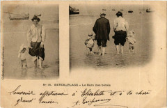 Berck Plage- Le Bain des bebes France à Berck