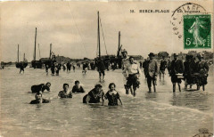 Berck-Plage - Les baigneurs à Berck