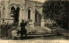 Hardelot (P.-de-C.) - Le Chateau d'Hardelot et son garde