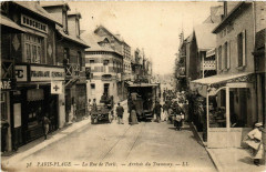 Paris-Plage - La Rue de Paris - Arrivée du Tramway