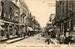 Berck-Plage Perspective de la Rue Carnot à Berck