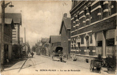 Berck-Plage La Rue de Rothschild à Berck