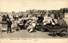 Carte postale ancienne Berck-Plage La Plage
                                                                     à Berck
                                