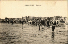 Berck-Plage Haute mer à Berck