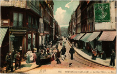 Ll. Boulogne-sur-Mer La Rue Thiers à Boulogne-sur-Mer