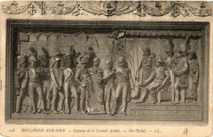 Ll. Boulogne-sur-Mer Colonne de la Grande Armee - Bas-Relief à Boulogne-sur-Mer